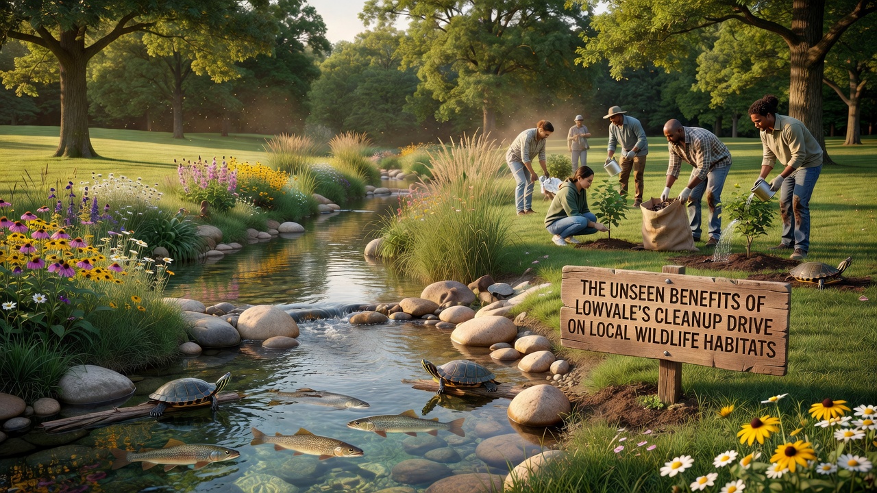 Exploring the Ecological Ripple Effects from Lowvale's Recent Cleanup Campaign